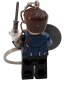 Preview: Captain America  LOZ Schlüsselanhänger | Lego Motiv Handy Anhänger | SET