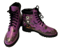 Preview: Unisex Boots Nightmare Before Christmas Jack Skellington  Lila  39