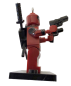 Preview: Deadpool LOZ Schlüsselanhänger Ψ Set mit Waffen Ψ Lego Motiv Handy Anhänger