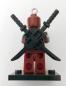 Preview: Deadpool LOZ Schlüsselanhänger Ψ Set mit Waffen Ψ Lego Motiv Handy Anhänger