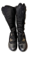 Preview: Damen Stiefel ❖ Demonia TESLA-107 Blk ❖ Microfiber-Wadenstiefel Leder