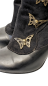 Preview: Damen Stiefel ❖ Demonia TESLA-107 Blk ❖ Microfiber-Wadenstiefel Leder