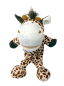 Preview: Handspielpuppe Giraffe シ Handpuppe mit Klappmaul シ weiß-braun