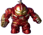 Preview: HULKBUSTER 3D Ψ Metallic Motiv Anhänger mit Schlüsselring Ψ Infintiy WAR