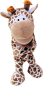 Preview: Handspielpuppe Giraffe シ Handpuppe mit Klappmaul シ weiß-braun