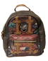 Preview: Harry Potter - Rucksack - Patches in Brauntönen - PU Leder