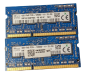 Preview: Hynix 8GB (2x4GB) KIt 1Rx8 PC3L-12800S-11-12-B4 SO DIMM DDR3 Notebook Arbeitsspeicher