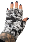 Preview: Manga Ahegao Motiv Handschuhe ❖ Manga Print ❖ Fingerlose Unisex Handschuhe