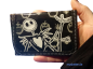 Preview: Nightmare Before Christmas Geldbörse | Jack Skellington mit Hexe Portemonnaie