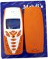 Preview: Nokia 7210 Fullcover ☛ Orange Weiß ☛ Mahdis Nokia Handyhülle