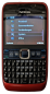 Preview: Nokia E63 Candy Bar Handy Qwerty Handy 3G Wifi Bluetooth Mp3 Player 2MP Rot