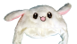 Preview: Hasenmütze | Samtplüsch Kaninchen Mütze | mit Beweglichen Ohren