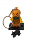 Preview: Halloween Pumpkin mit Katze Schlüsselanhänger ☢ LOZ Bausteine Set ☢ DIY Geschenk