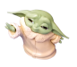 Preview: Star Wars Yoda ☢ 3D Metall Anhänger SET ☢ Grogu Sammel Figur ☢ Boba Fett