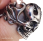 Preview: Totenkopf Skull Edelstahl Ring | Biker - Gothic | 5 Größen Auswahl