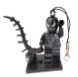 Preview: Venom LOZ Schlüsselanhänger Ψ Set mit Waffe Ψ Lego Motiv Handy Anhänger