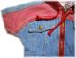 Preview: Kleinkinder Jeans Overall mit Kapuze Unisex - Farbmix - von Baby World - 74