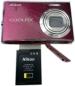 Preview: Nikon COOLPIX S610 Digitalkamera - 10 MP  - 3 Zoll - Rot