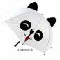 Preview: Regenschirm Panda Bär mit Ohren | Kawaii  | Stockschirm 72 cm Lang | Ausgefallene Regenschirme