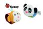 Preview: Baby Aktiv Spiel Armband Panda oder Äffchen mit Rassel von Sozzy