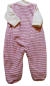 Preview: Kleinkinder Baby Strampler ☀ 2 Teiliges Baby Set ☀ Nicki Samt ☀ gr.62 ☀ Flieder Rosa mit Shirt