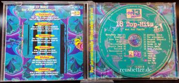 18 TOP HITS  2/97 + Bonustrack ✰The International Chartservice Musik CD ✰ Top 13 Music ✰
