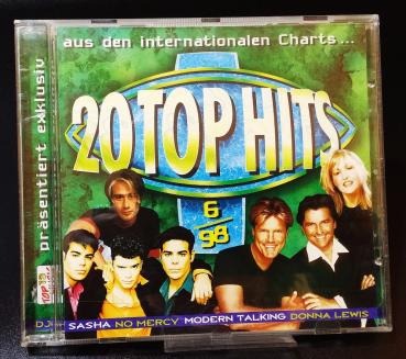 20 TOPHITS  ✰ aus den Internationalen Charts ✰ Top 13 Music ✰ 6/98