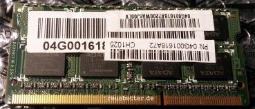 ADATA AD73l1B1672EG Notebook Speicher | 2GB | PC3-10600S-999 | DDR3