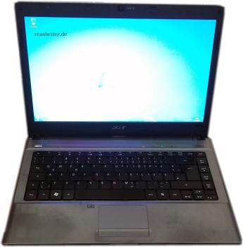 Acer Aspire Timeline 4810T Notebook | Intel Core 2 1400 MHz | 4 GB RAM | 320 GB HDD | HDMI | 14 Zoll
