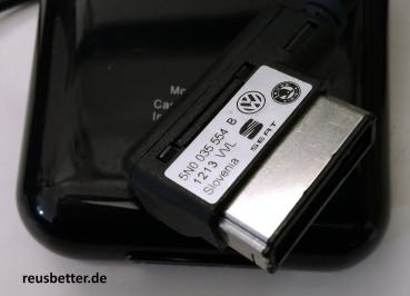 Adapterkabel MIDI iPhone iPod ☛ VW, SKODA, SEAT - 5NO 035 554 B 1213 VVL☛ Set