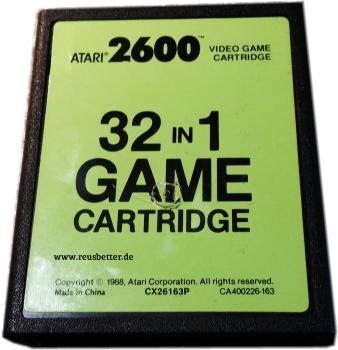 32 in 1 Game Cartridge für Atari シ 2600 Modul シ Retrogame