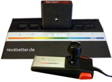 Atari 2600 Original Konsole | 1 Joystick Controller | 32in1 Game