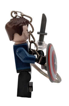 Captain America  LOZ Schlüsselanhänger | Lego Motiv Handy Anhänger | SET
