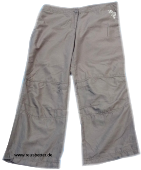 Mädchen Bermuda ✿ Baggy Hose von Checkout ✿ Khaki ✿ 164