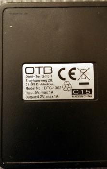 Casio NP 20 | OTB DTC - 1302 Akkuladestation