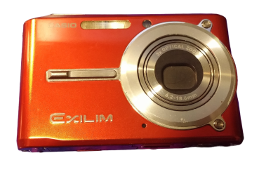 Casio EXILIM - EX-S600 Digitalkamera | 6.0 MP | 5,6 Zoll | Rot - Metall