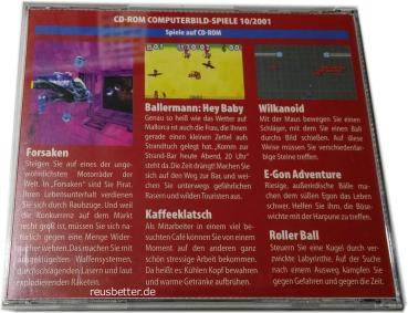 Computer Bild Spiele Ausgabe 11 /2001〄 incl. Forsaken 〄 PC CDROM