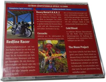 Computer Bild Spiele Ausgabe 12/2000 〄 Redline Racer 〄 PC CDROM