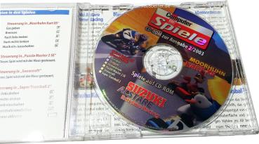 Computer Bild Spiele Ausgabe 2/2003 ☑️  Suzuki Alstare Extreme Racing ☑️ PC CDROM