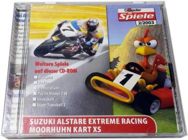 Computer Bild Spiele Ausgabe 2/2003 ☑️  Suzuki Alstare Extreme Racing ☑️ PC CDROM