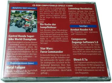 Computer Bild Spiele Ausgabe 7/2000 ☑️ Castrol Honda Superbike World Champions