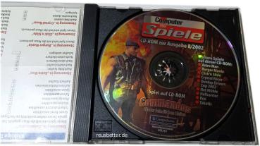 Computer Bild Spiele Ausgabe 8/2002 ☑️ Commandos Hinter Feindlichen Linien ☑️ PC CDROM