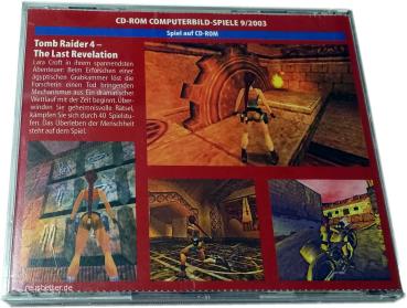 Tomb Raider 4 The Last Revelation ☑️ Computer Bild Spiele Ausgabe 9/2003 ☑️ PC CDROM