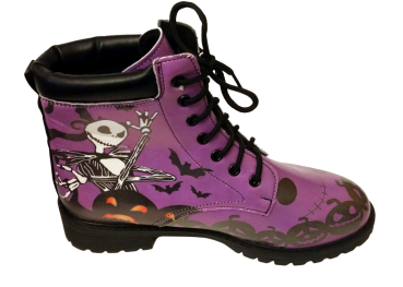 Unisex Boots Nightmare Before Christmas Jack Skellington  Lila  39