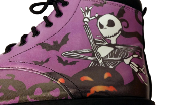 Unisex Boots Nightmare Before Christmas Jack Skellington  Lila  39