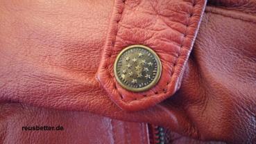 Damen Lederjacke ✰  Vintage ✰  80er NDW ✰ Burgundy