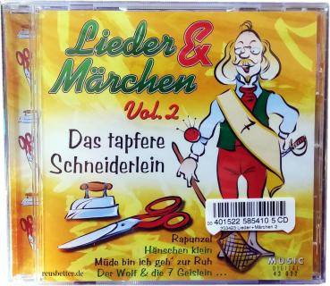 Das tapfere Schneiderlein ✰ Lieder und Märchen ✰ Vol.2 CD