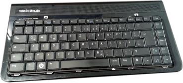 Dell Studio 1555 PP39L | Original Notebook Tastatur mit Blende