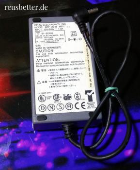 Delta Elektronics Notebook Netzteil ADP-36HB ☣ 20V-1.7A ☣ AC Adpater