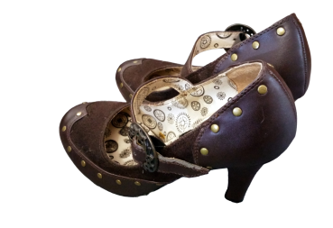 Damen Pumps DEMONIA Tesla-03 Steampunk Industrial Damen Schuhe Größe 39